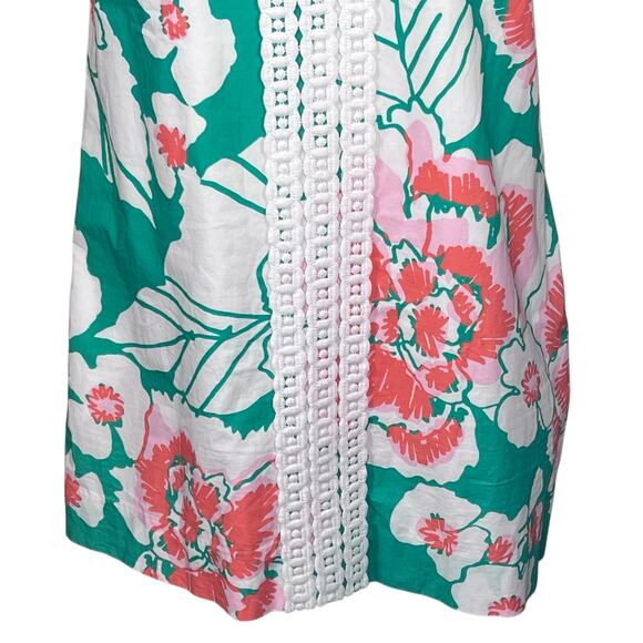 Lilly Pulitzer Womens “Worth Jade Green Take it Even Higher” Shift Dress Size 12 - Picture 3 of 12